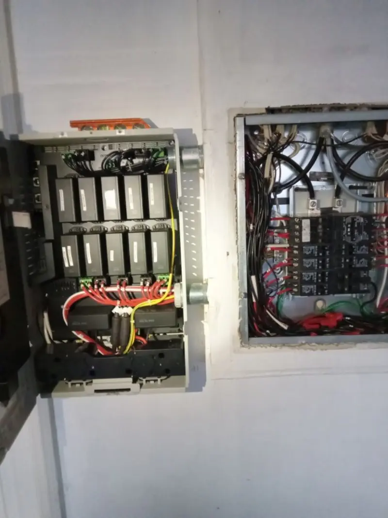 Electrical panel upgrade completed for Indoor Lighting Installation in Park City